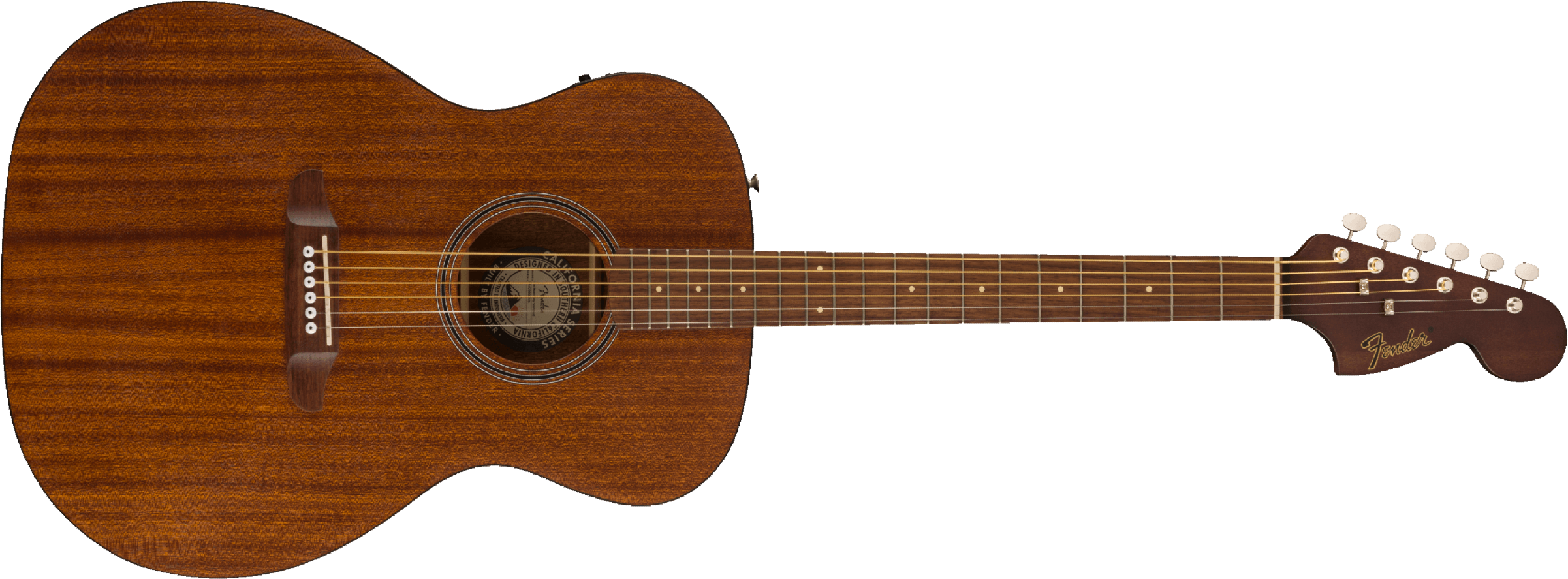 Fender Monterey Standard Sapelle Wal - Natural - Acoustic guitar & electro - Main picture