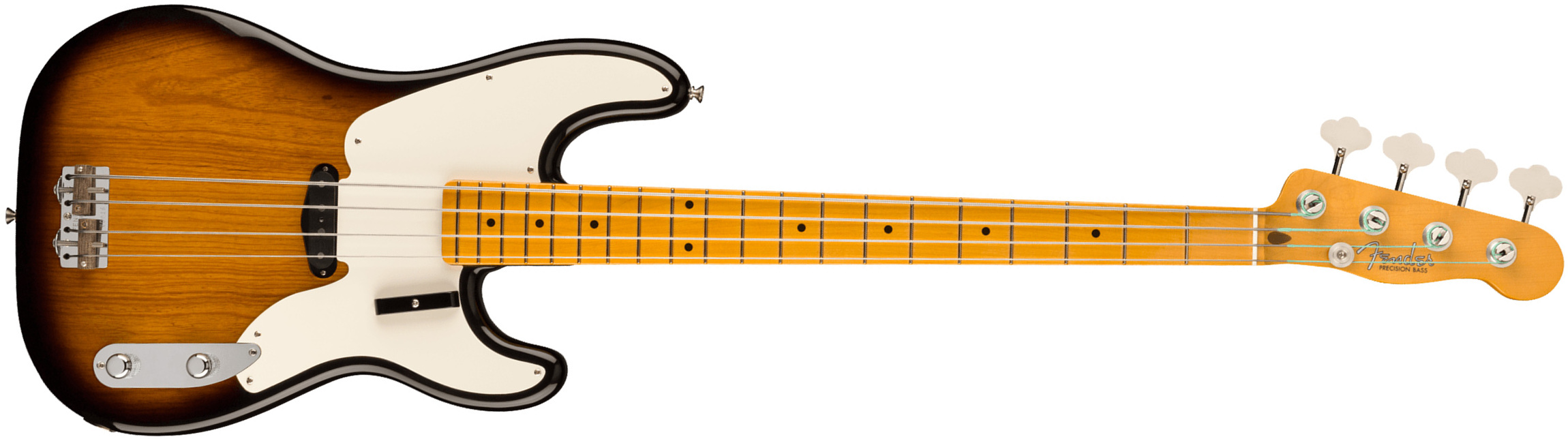 Fender Precision Bass 1954 American Vintage Ii Usa Mn - 2-color Sunburst - Solid body electric bass - Main picture