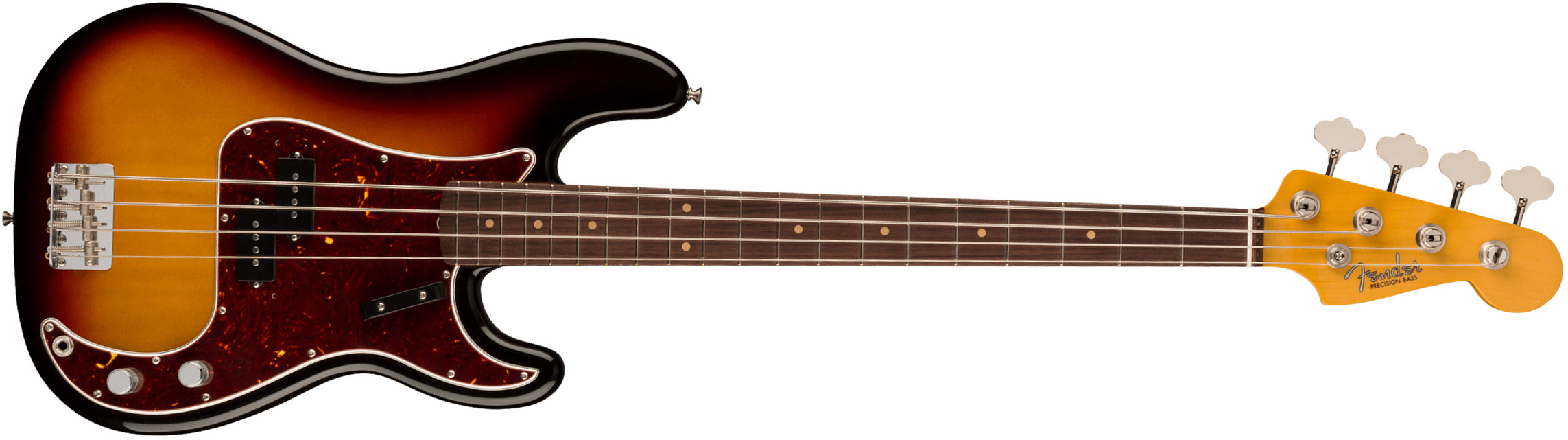 Fender Precision Bass 1960 American Vintage Ii Usa Rw - 3-color Sunburst - Solid body electric bass - Main picture