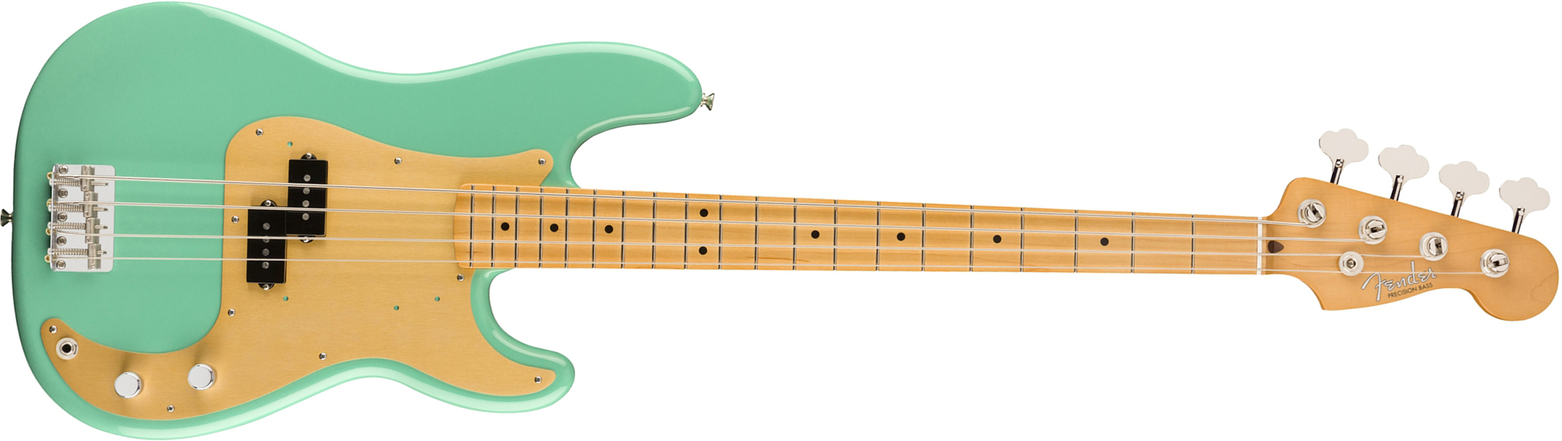 Fender Precision Bass 50s Vintera Vintage Mex Mn - Seafoam Green - Solid body electric bass - Main picture