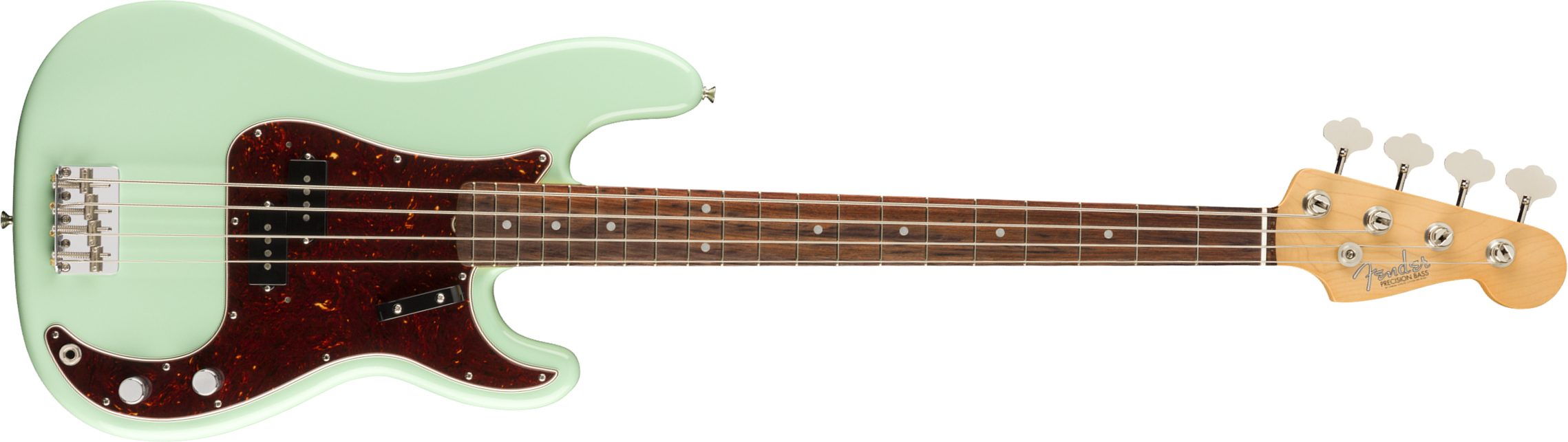 Fender Precision Bass '60s American Original Usa Rw - Surf Green - Solid body electric bass - Main picture