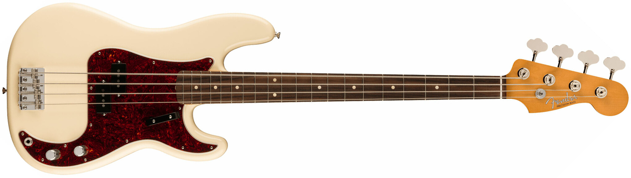 Fender Precision Bass 60s Vintera Ii Mex Rw - Olympic White - Solid body electric bass - Main picture