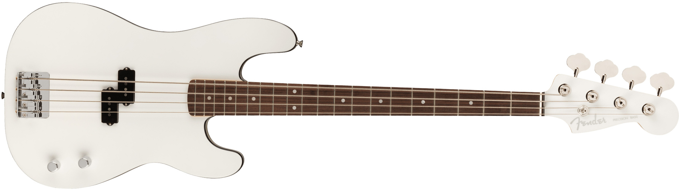 Fender Precision Bass Aerodyne Special Jap Rw - Bright White - Solid body electric bass - Main picture