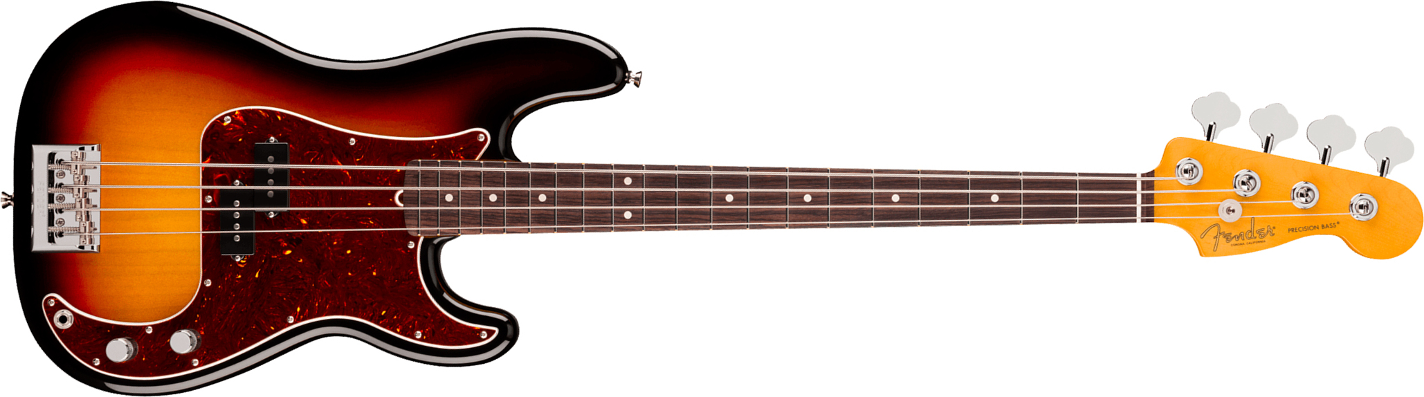 Fender Precision Bass American Pro. Usa Rw - 3-color Sunburst - Solid body electric bass - Main picture