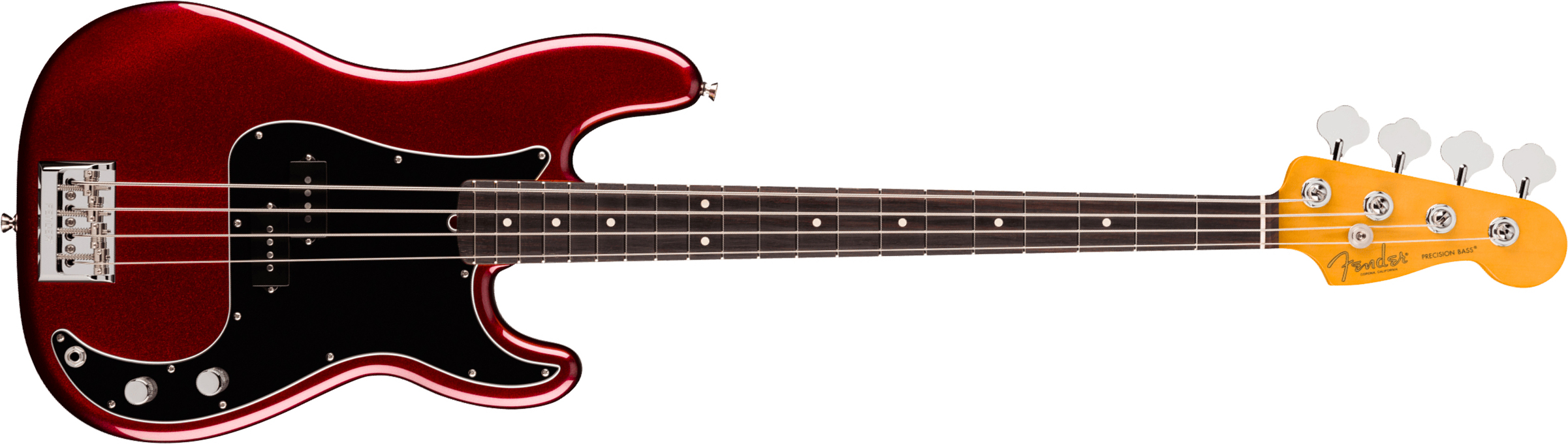 Fender Precision Bass American Pro. Usa Rw - Oxblood - Solid body electric bass - Main picture