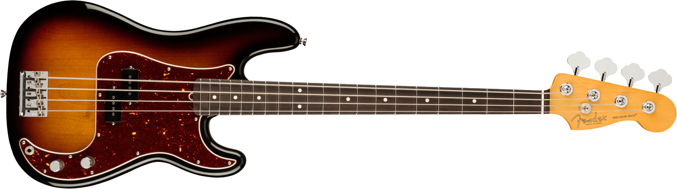 Fender Precision Bass American Professional Ii Usa Rw - 3-color Sunburst - Solid body electric bass - Main picture