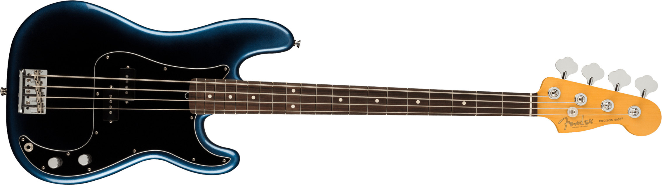 Fender Precision Bass American Professional Ii Usa Rw - Dark Night - Solid body electric bass - Main picture