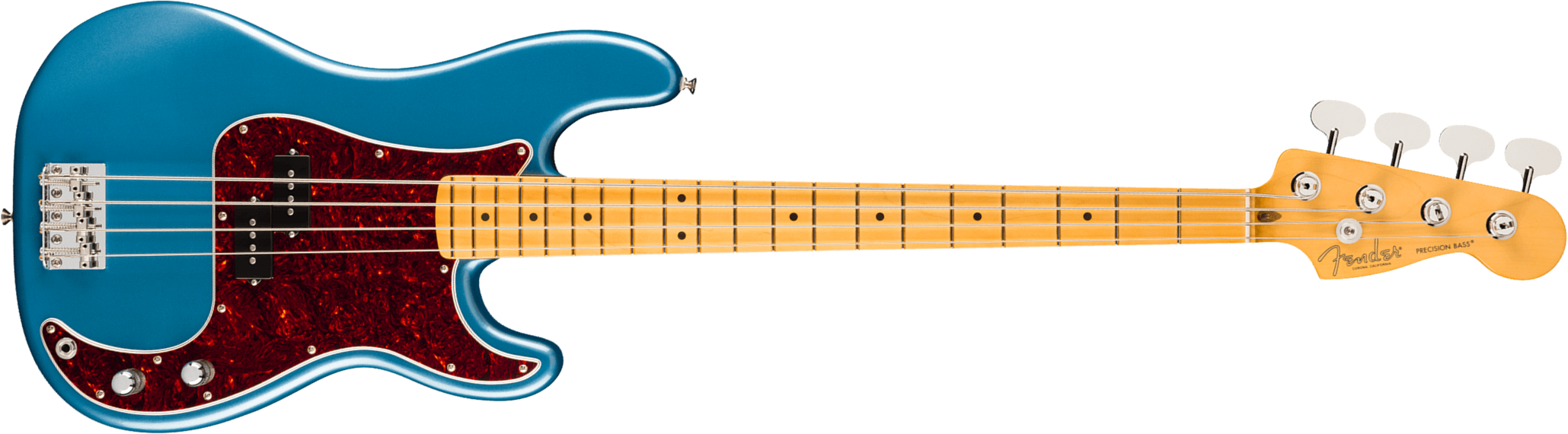 Fender Precision Bass Classic American Professional Usa Mn - Faded Lake Placid Blue - Solid body electric bass - Main picture
