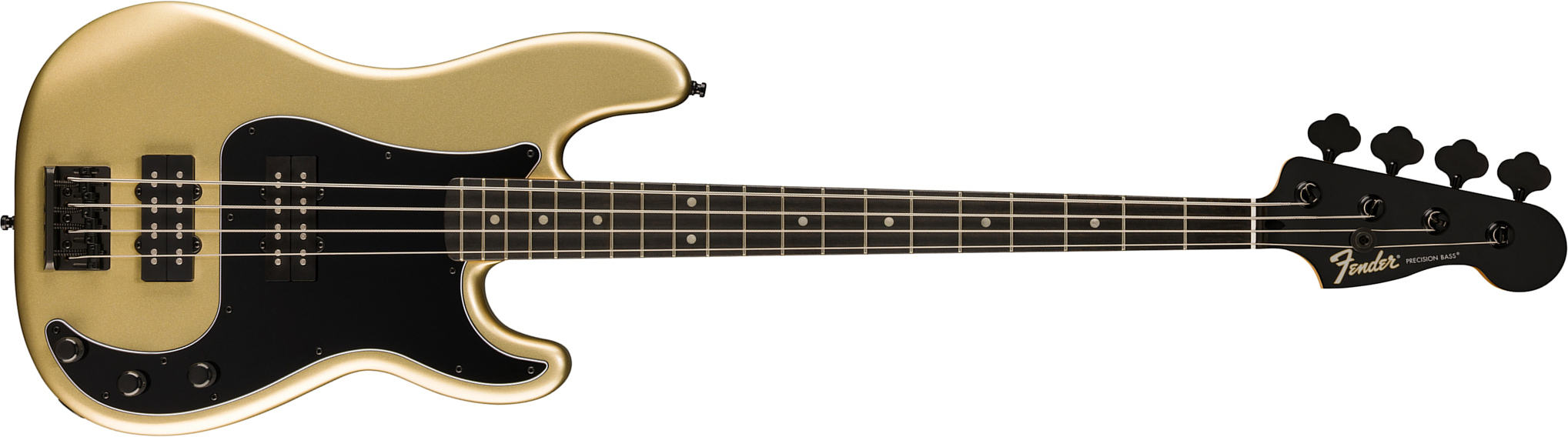 Fender Precision Bass Hh Player Fusion Ltd Mex 2h Eb - Halo Metallic - Solid body electric bass - Main picture