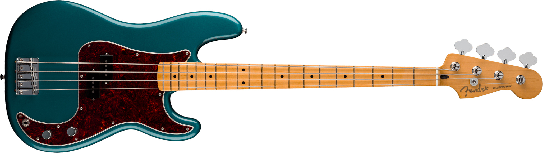 Fender Precision Bass Player Ii Ltd Mex Mn - Ocean Turquoise - Solid body electric bass - Main picture