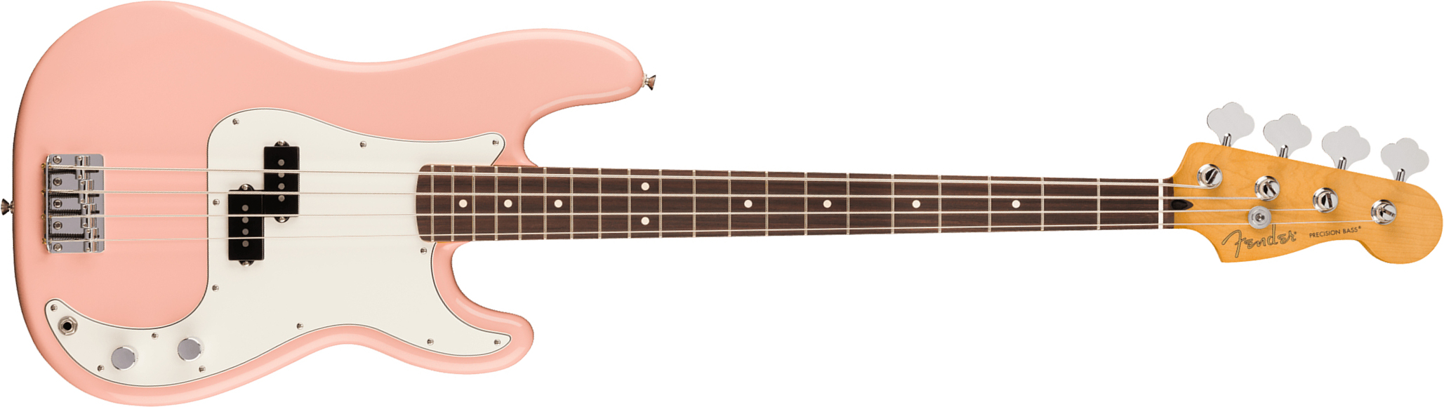 Fender Precision Bass Player Ii Mex Ltd Rw - Shell Pink - Solid body electric bass - Main picture