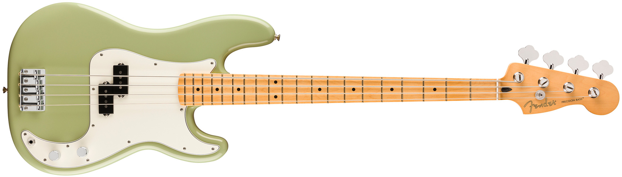 Fender Precision Bass Player Ii Mex Mn - Birch Green - Solid body electric bass - Main picture