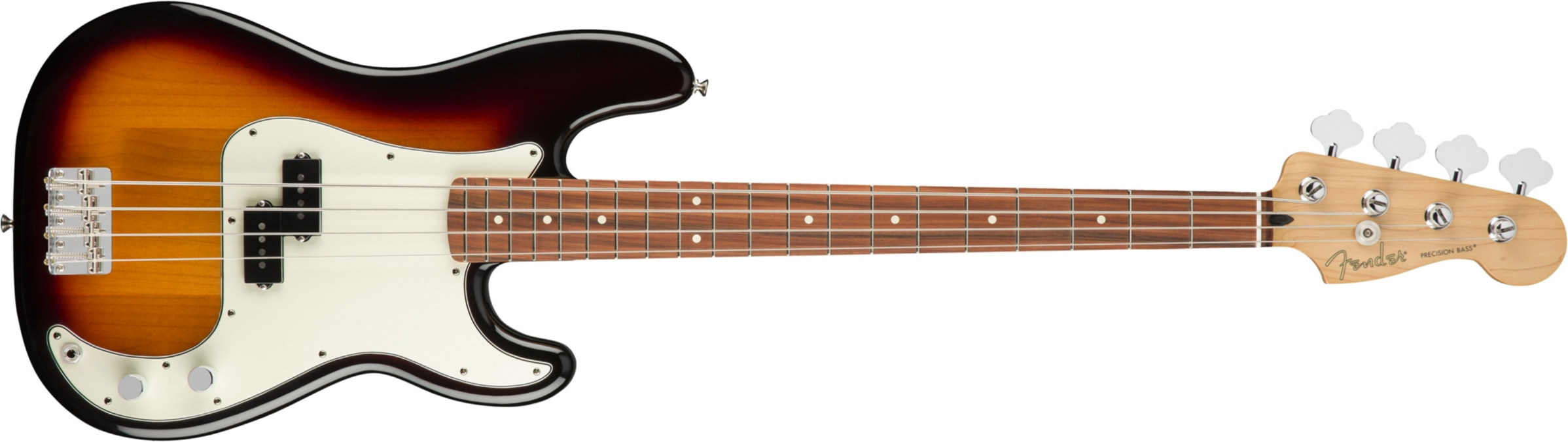 Fender Precision Bass Player Mex Pf - 3-color Sunburst - Solid body electric bass - Main picture