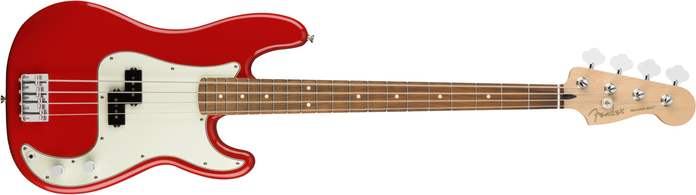 Fender Precision Bass Player Mex Pf - Sonic Red - Solid body electric bass - Main picture