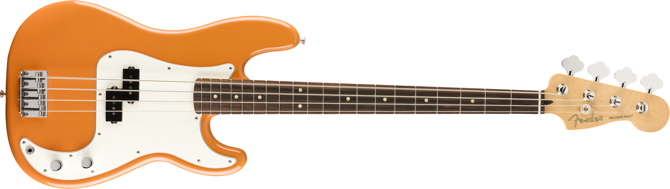 Fender Precision Bass Player Mex Pf - Capri Orange - Solid body electric bass - Main picture