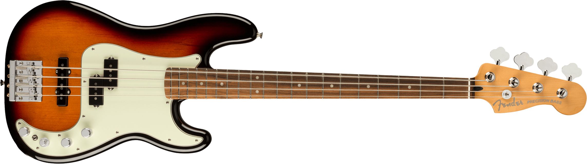 Fender Precision Bass Player Plus Mex Active Pf - 3-color Sunburst - Solid body electric bass - Main picture