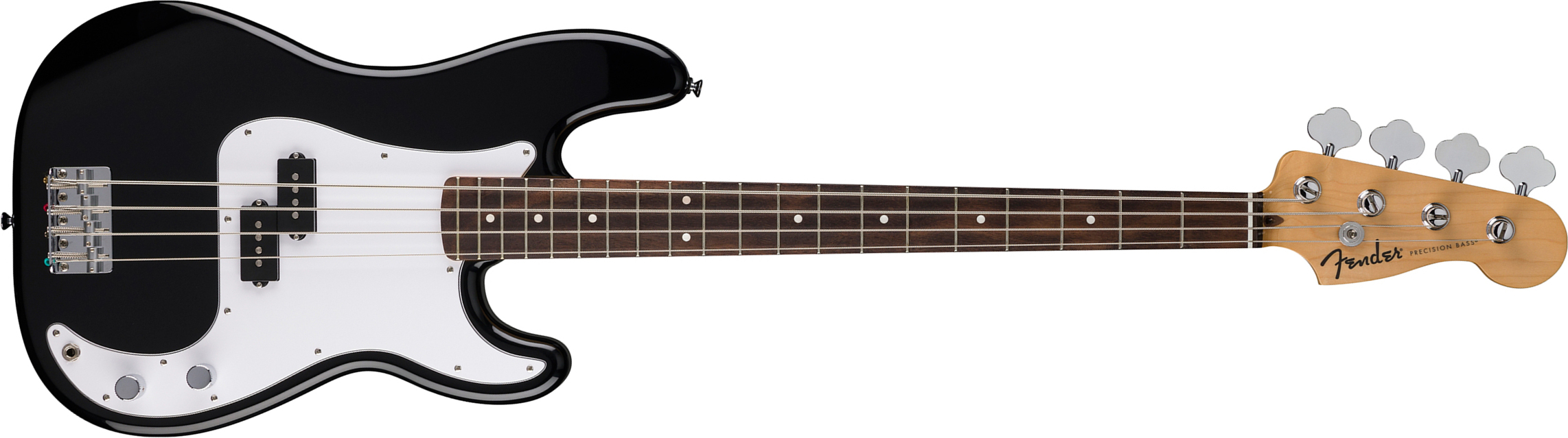 Fender Precision Bass Standard Mex Lau - Black - Solid body electric bass - Main picture