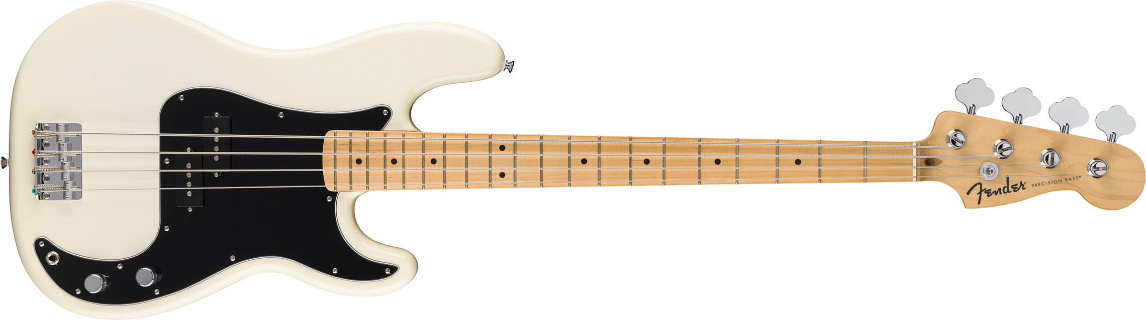 Fender Precision Bass Standard Mex Mn - Olympic White - Solid body electric bass - Main picture