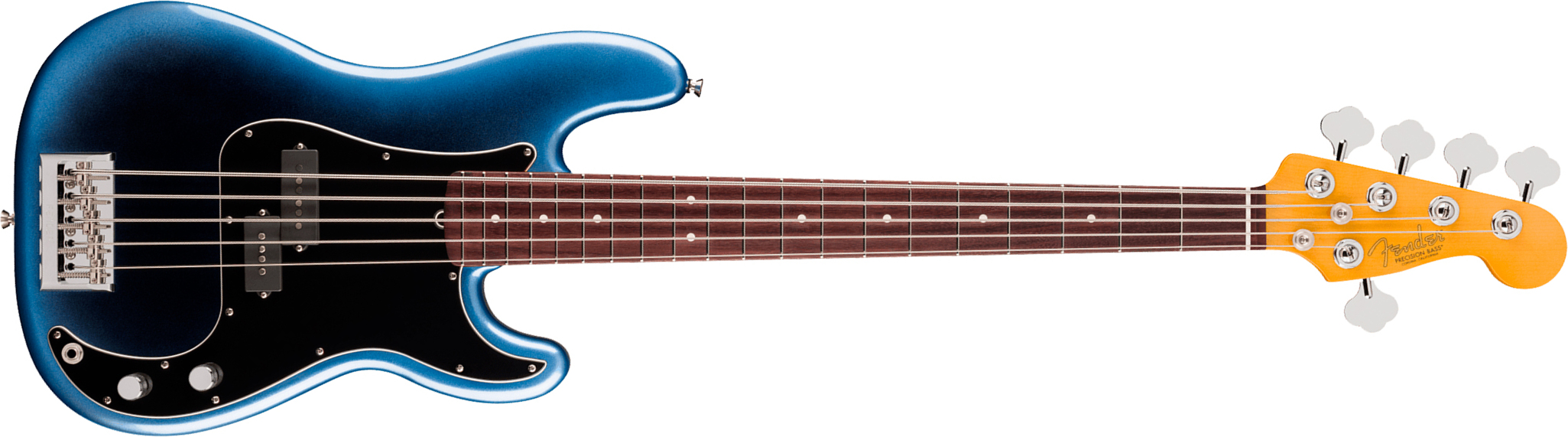 Fender Precision Bass V American Pro. Usa 5c Rw - Dark Night - Solid body electric bass - Main picture