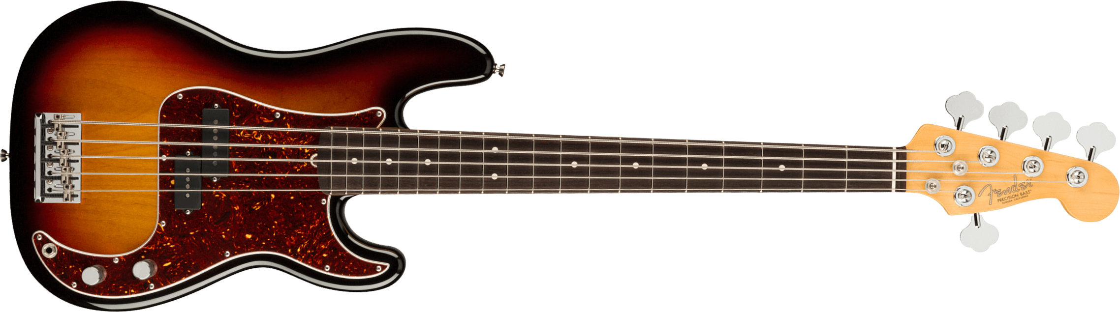 Fender Precision Bass V American Professional Ii Usa 5-cordes Rw - 3-color Sunburst - Solid body electric bass - Main picture