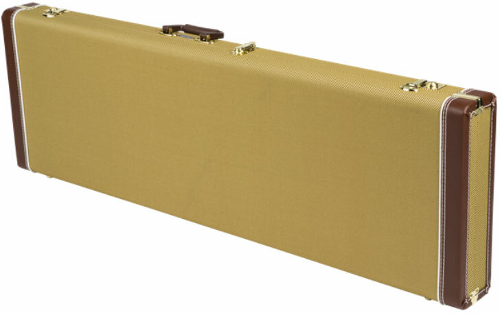 Fender Pro Series Precision / Jazz Bass Case Tweed - Electric bass case - Main picture