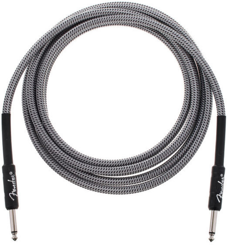 Fender Professional Instrument Cable Droit/droit 10ft White Tweed - Cable - Main picture