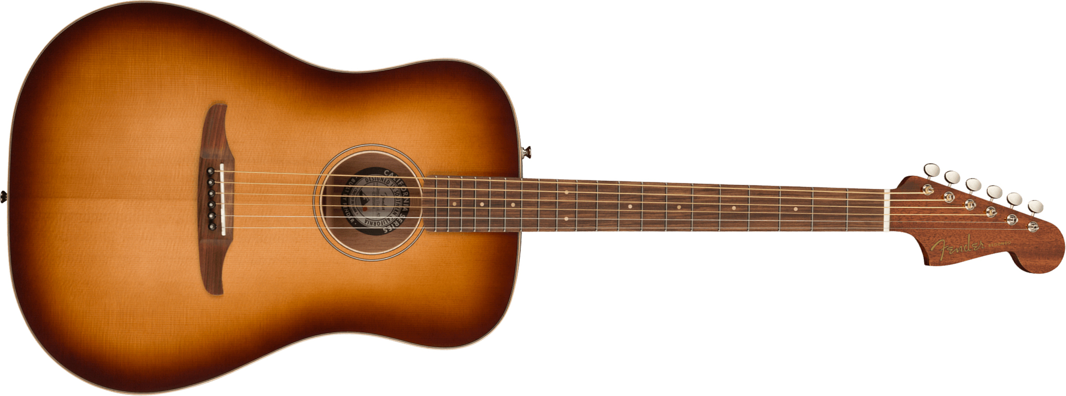 Fender Redondo Classic Bag aged cognac burst Folk guitar
