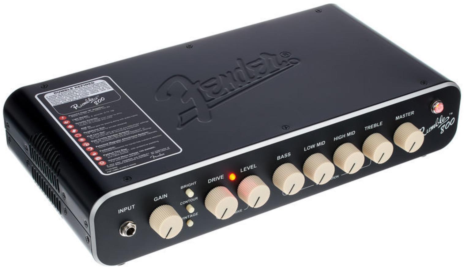 Bass amp head Fender Rumble 800 HD