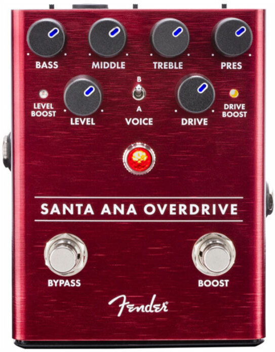 Fender Santa Ana Overdrive - Overdrive, distortion & fuzz effect pedal - Main picture