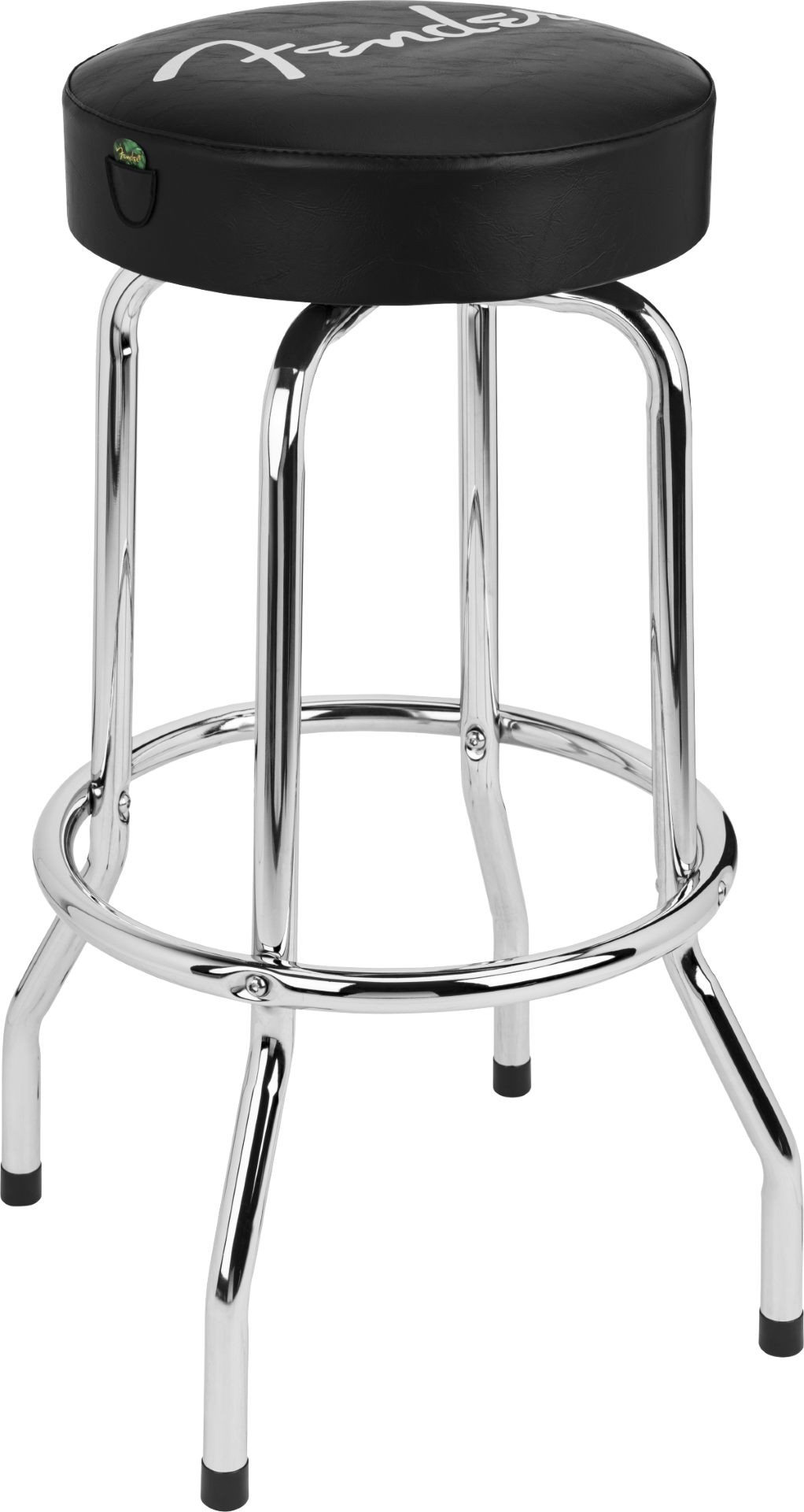 Fender Spaghetti Logo Pick Pouch Barstool Noir - Stool - Main picture