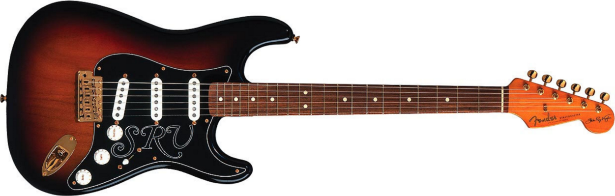 Fender Stevie Ray Vaughan Strat Usa Signature Sss Pf - 3-color Sunburst - Str shape electric guitar - Main picture