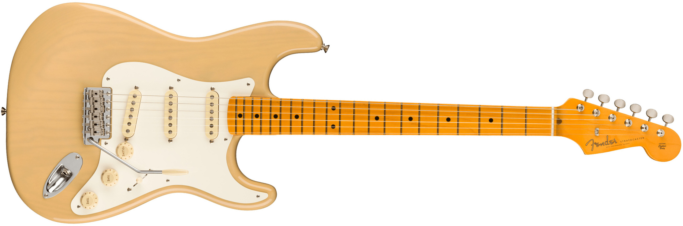 Fender Strat 1957 American Vintage Ii Usa 3s Trem Mn - Vintage Blonde - Str shape electric guitar - Main picture