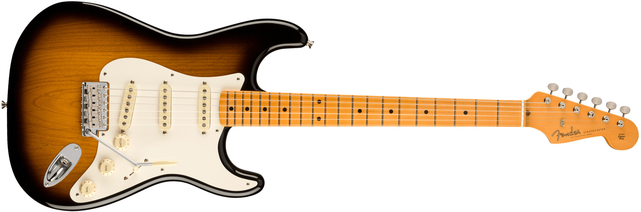 Fender Strat 1957 American Vintage Ii Usa 3s Trem Mn - 2-color Sunburst - Str shape electric guitar - Main picture
