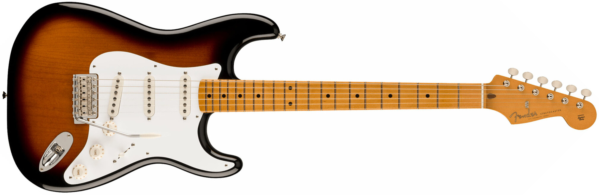 Fender Strat 50s Vintera 2 Mex 3s Trem Mn - 2-color Sunburst - Str shape electric guitar - Main picture