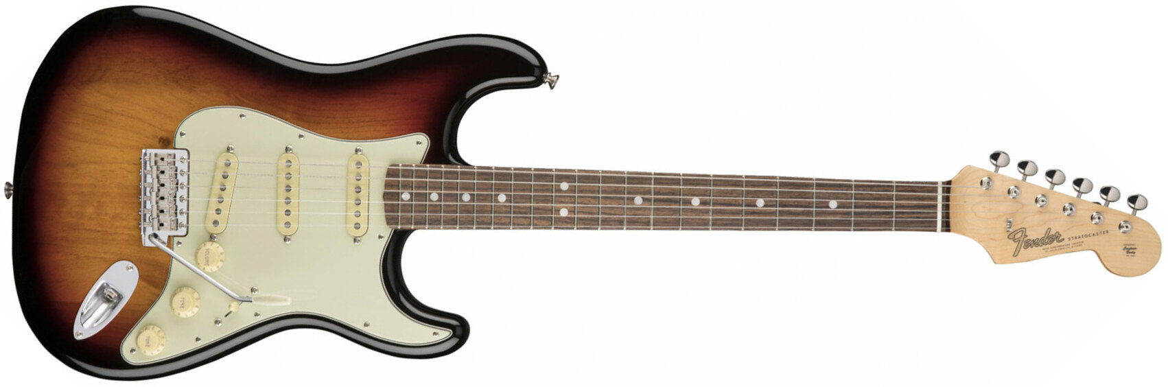 Fender Strat '60s American Original Usa Sss Rw - 3-color Sunburst - Str shape electric guitar - Main picture