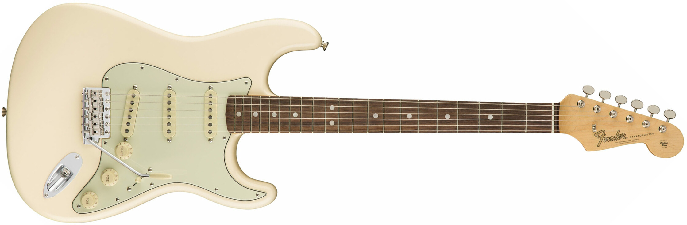 Fender Strat '60s American Original Usa Sss Rw - Olympic White - Str shape electric guitar - Main picture