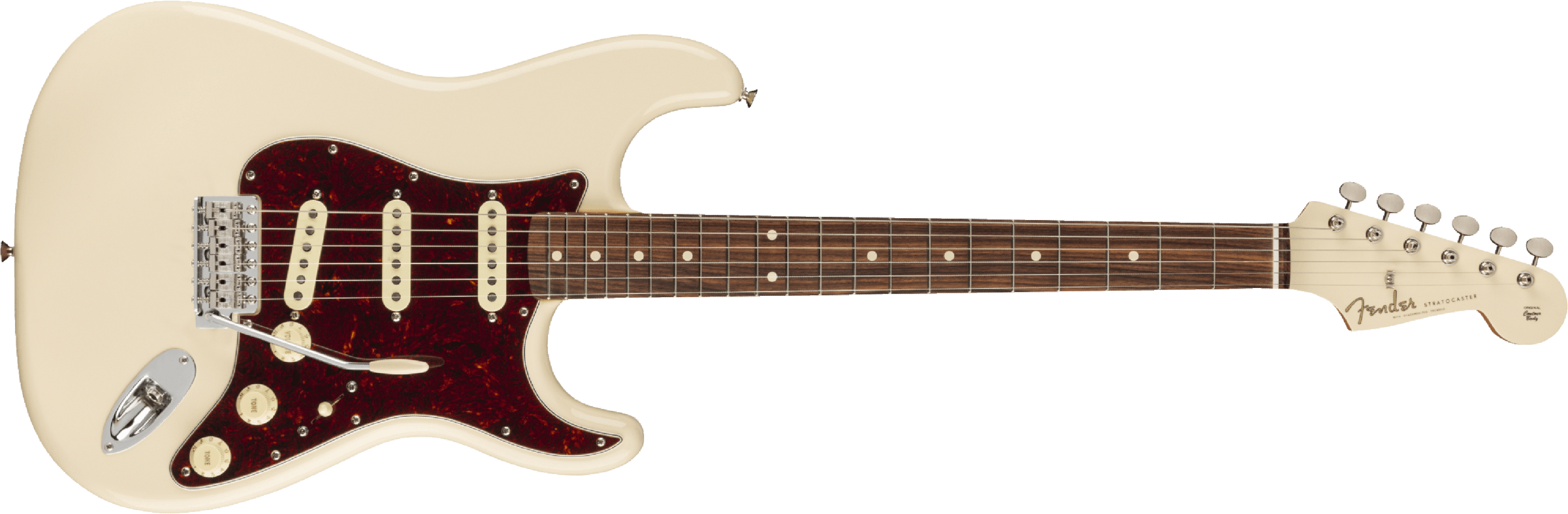 Fender Strat 60s Vintera Ltd Mex Pf - Olympic White - Str shape electric guitar - Main picture
