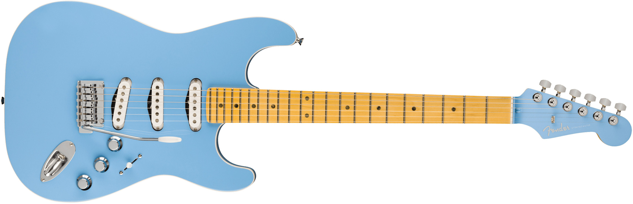 Fender Strat Aerodyne Special Jap 3s Trem Mn - California Blue - Str shape electric guitar - Main picture