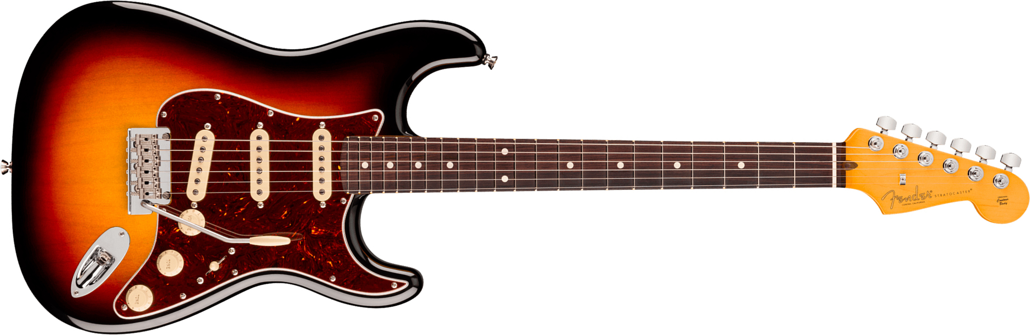 Fender Strat American Pro. Usa  3s Trem Rw - 3-color Sunburst - Str shape electric guitar - Main picture