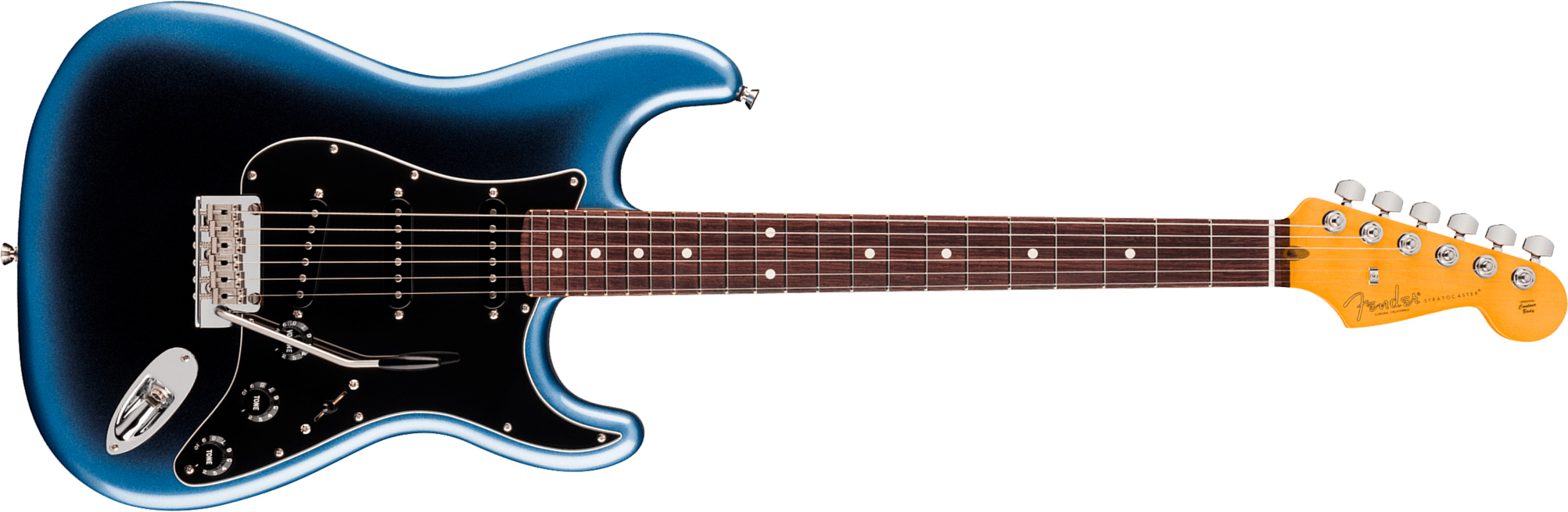 Fender Strat American Pro. Usa  3s Trem Rw - Dark Night - Str shape electric guitar - Main picture