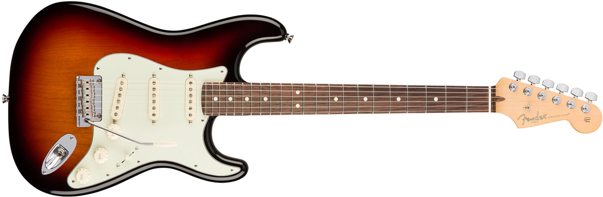 Fender Strat American Professional 2017 3s Usa Rw - 3-color Sunburst - Str shape electric guitar - Main picture