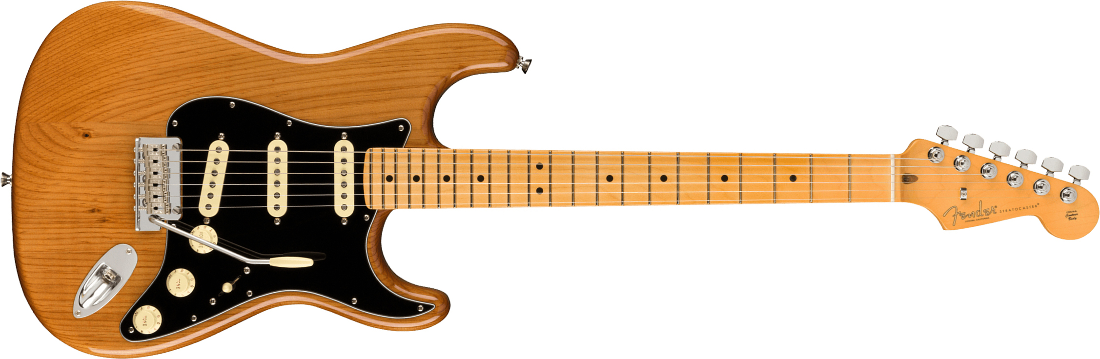Fender Strat American Professional Ii Usa Mn - Roasted Pine - Str shape electric guitar - Main picture