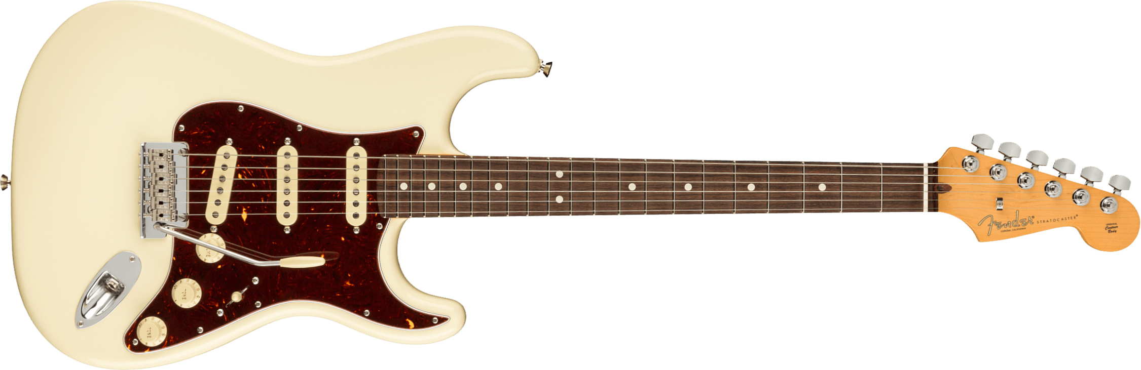 Fender Strat American Professional Ii Usa Rw - Olympic White - Str shape electric guitar - Main picture