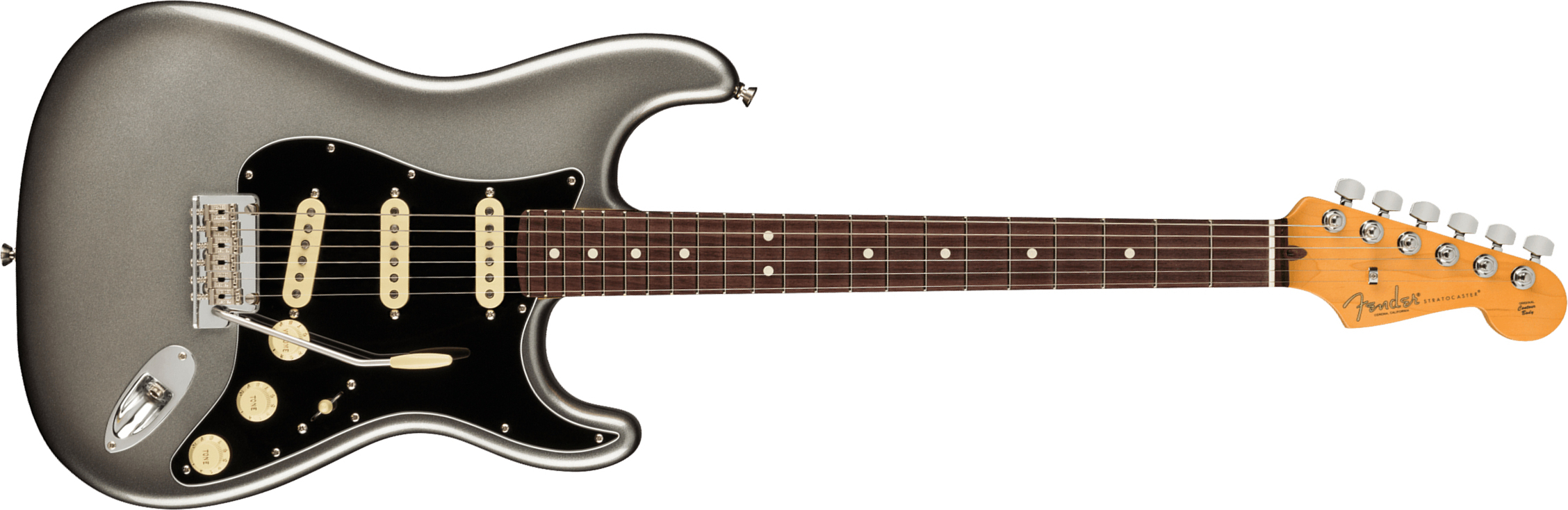 Fender Strat American Professional Ii Usa Rw - Mercury - Str shape electric guitar - Main picture