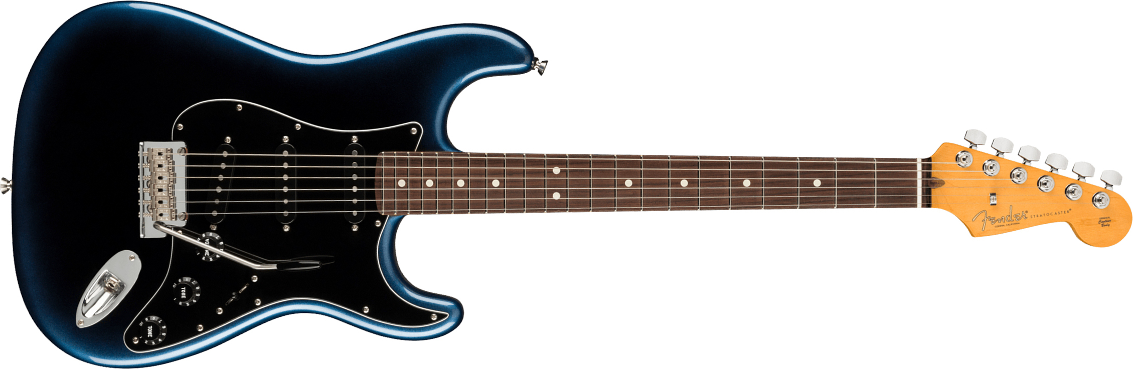Fender Strat American Professional Ii Usa Rw - Dark Night - Str shape electric guitar - Main picture