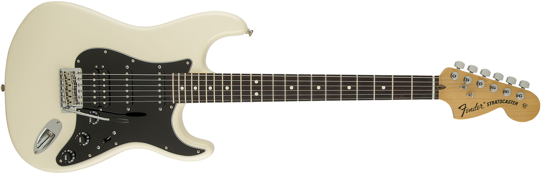 Fender Strat American Special Hss Usa Rw - Olympic White - Str shape electric guitar - Main picture