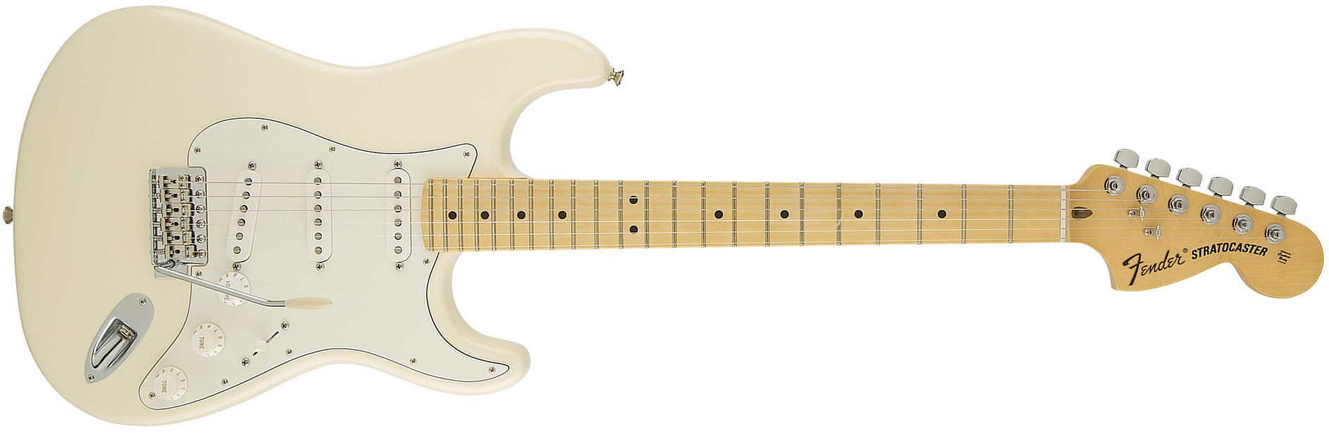 Fender Strat American Special Usa Mn - Olympic White - Str shape electric guitar - Main picture