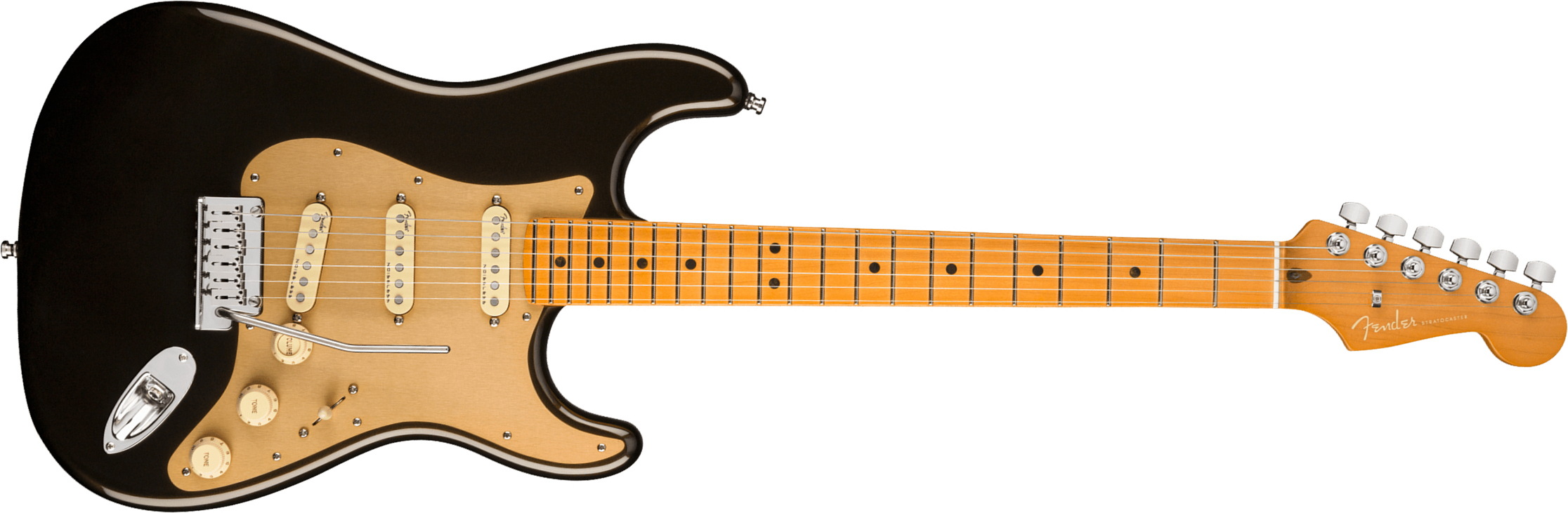 Fender Strat American Ultra 2019 Usa Mn - Texas Tea - Str shape electric guitar - Main picture