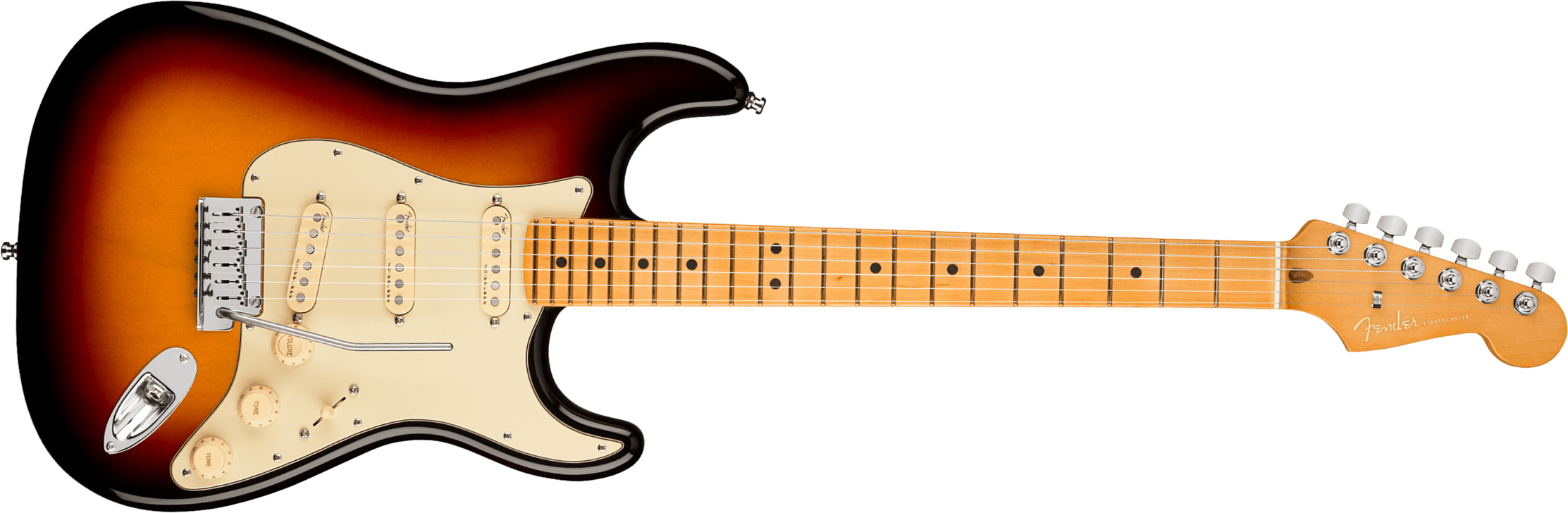 Fender Strat American Ultra 2019 Usa Mn - Ultraburst - Str shape electric guitar - Main picture
