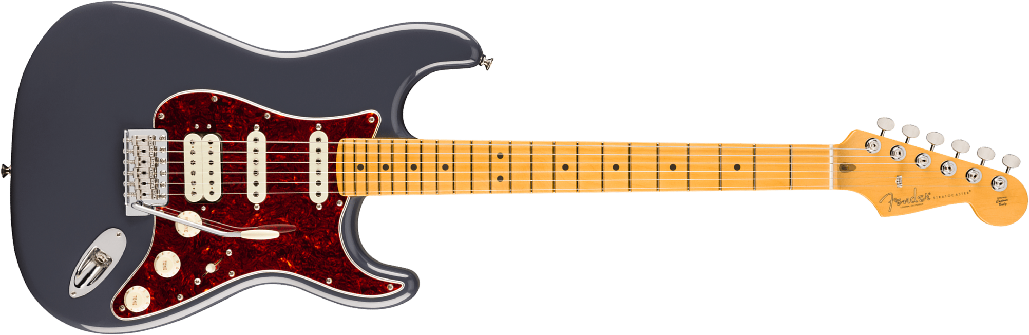 Fender Strat Classic Hss American Pro Usa Trem Mn - Faded Black - Str shape electric guitar - Main picture